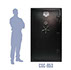 Closed View of Colorado Safe Company Gun Safe Model CSC-R53