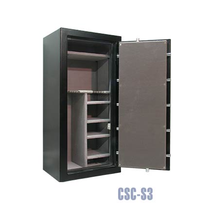 Open View of Colorado Safe Company Gun Safe Model CSC-S3