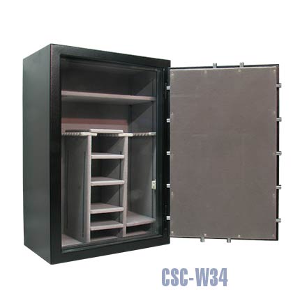 Open View of Colorado Safe Company Gun Safe Model CSC-W34