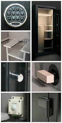 Standard Features on all Colorado Safe Company vaults